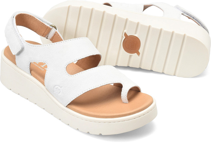 Karsten - White Bianco Suede - BR0057881